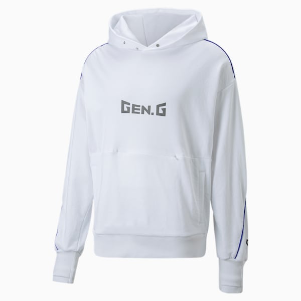 Gen.G Stripe Esports Hoodie, Puma White, extralarge