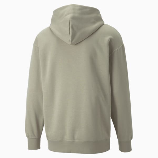 Sudadera con capucha Classics relajada para hombre, Pebble Gray, extralarge