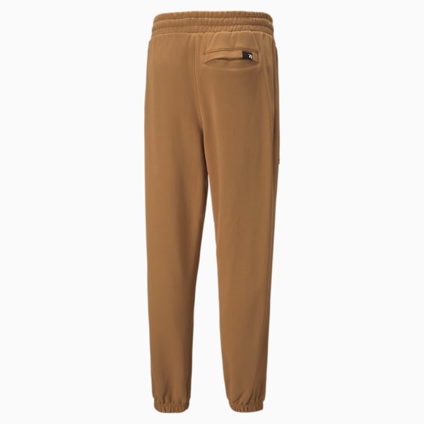 Downtown Men's Relaxed Fit Sweat Pants, Desert Tan, extralarge-IND