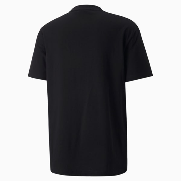 UPTOWN Graphic Unisex Relaxed Fit T-Shirt, Puma Black, extralarge-IND