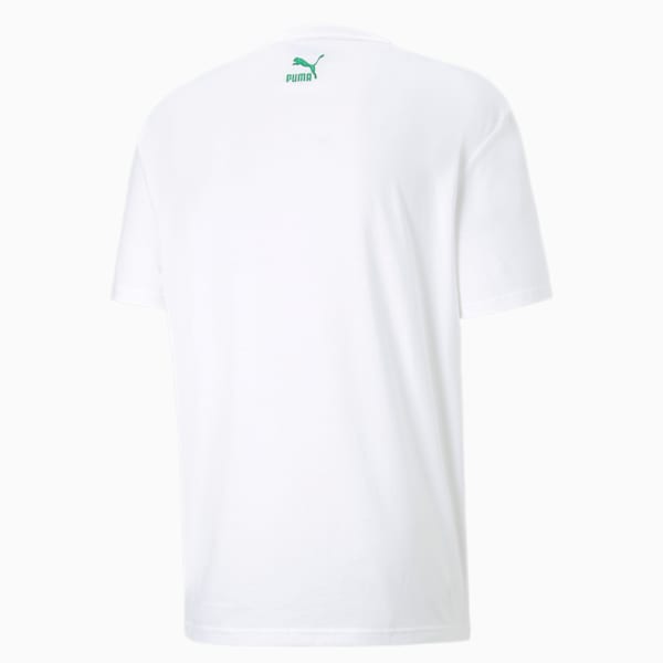 メンズ PUMA TENNIS CLUB グラフィック 半袖 Tシャツ, Puma White, extralarge-JPN
