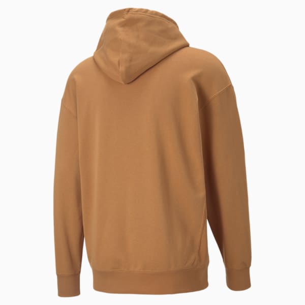 Downtown Men's Relaxed Fit Hoodie, Desert Tan, extralarge-IND