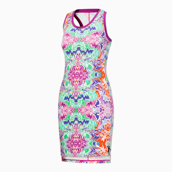 Hypnotize AOP Dress, Irish Green-AOP