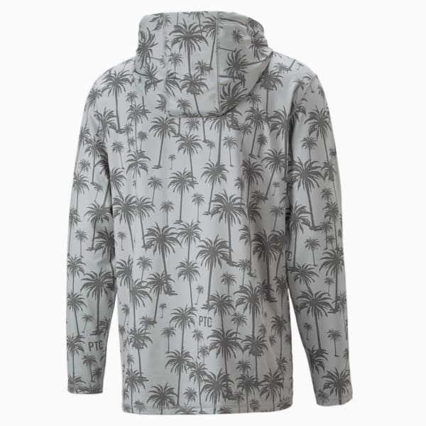 PUMA x PALM TREE CREW Lightweight Palm Men's Golf Hoodie, High Rise-QUIET SHADE, extralarge