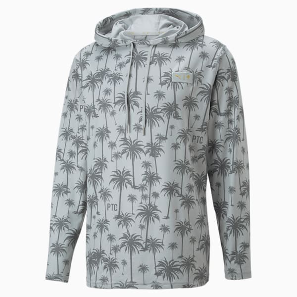 PUMA x PALM TREE CREW Lightweight Palm Men's Golf Hoodie, High Rise-QUIET SHADE, extralarge