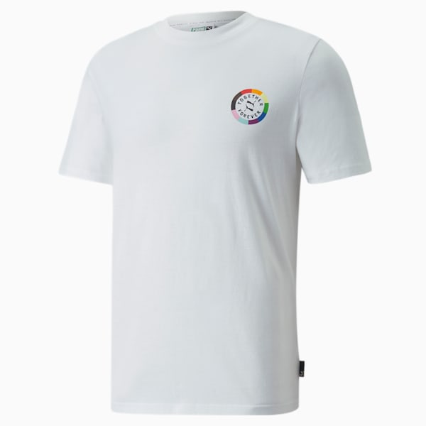 T-shirt à graphique Pride, Blanc Puma