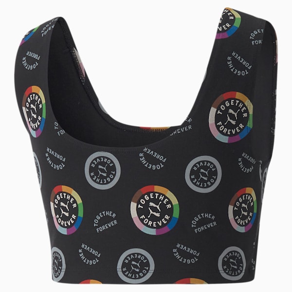 Pride AOP Bralette, Puma Black, extralarge