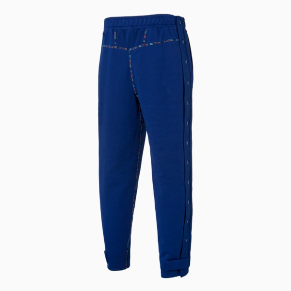 Pants de básquetbol RARE para hombre, Elektro Blue-Green Gecko, extralarge