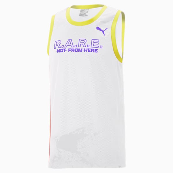 PUMA x LAMELO BALL RARE Basketball Men's Jersey, Puma White, extralarge