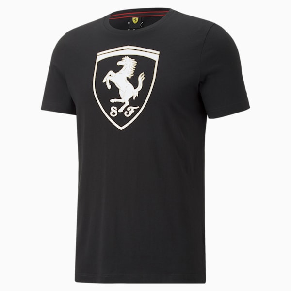 Puma, Scuderia Ferrari Race Shield T-Shirt, Regular Fit T-Shirts