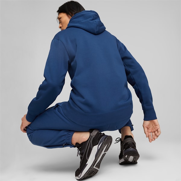 Sportswear by PUMA Men's Graphic Hoodie, Blazing Blue, extralarge