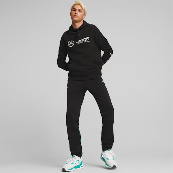 Mercedes-AMG Petronas Motorsport F1 Essentials Fleece Hoodie Men, Puma Black