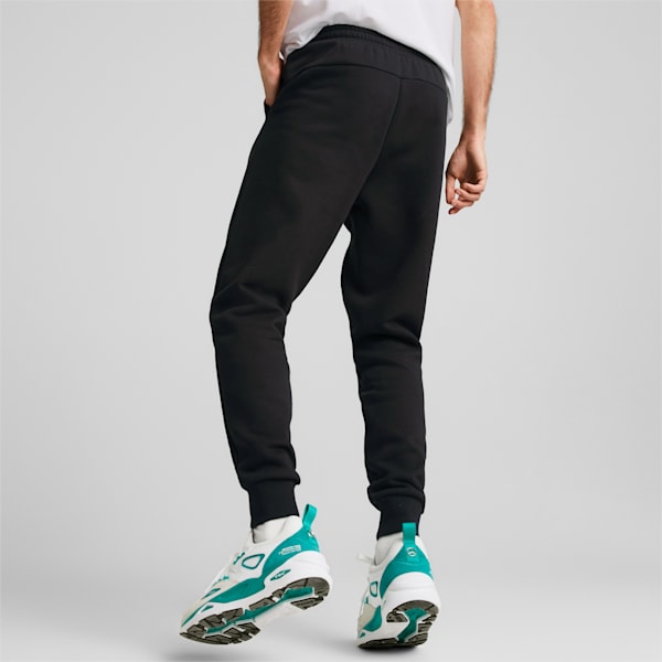 Mercedes-AMG Petronas Motorsport F1 Essentials Fleece Pants Men, Puma Black, extralarge-GBR