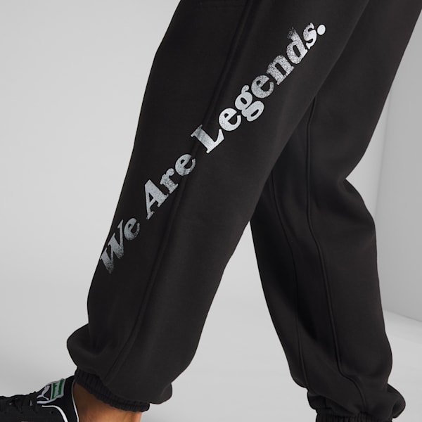 We Are Legends WRK.WR Men's Sweatpants, Puma Brown Black, extralarge