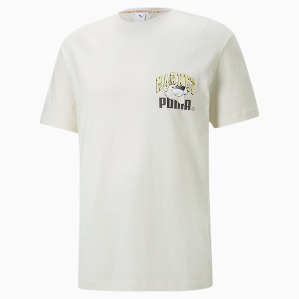 PUMA x MARKET Men's Graphic Tee, Pristine, extralarge