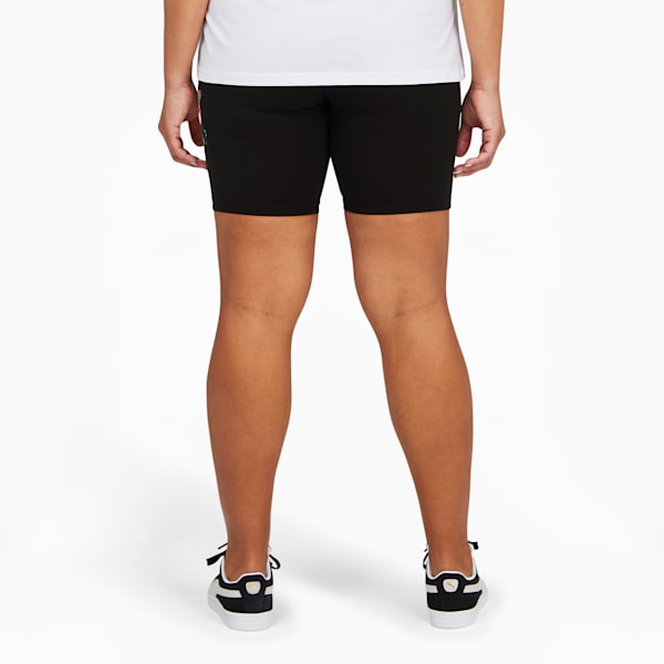 Hidden Flower High Waist 7' Women's Shorts, Puma Black, extralarge