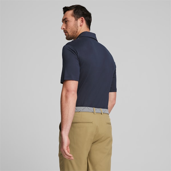 Cloudspun Colourblock Golf Polo Shirt Men, Navy Blazer-High Rise, extralarge-GBR
