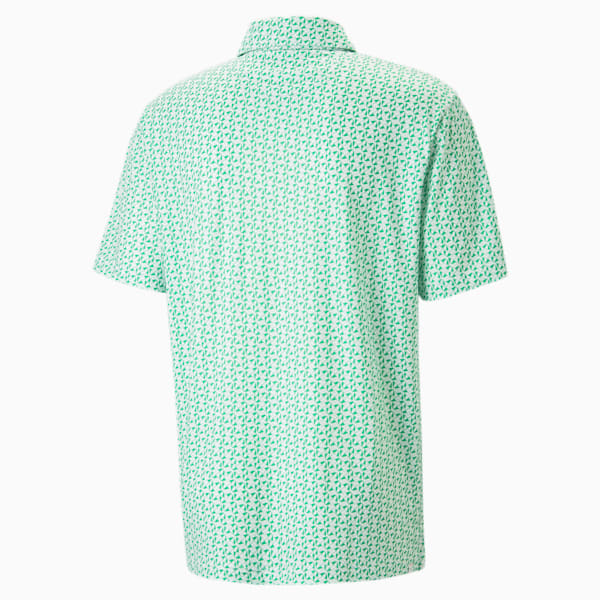PUMA x ARNOLD PALMER Mattr Sixty Two Golf Polo Shirt Men, Bright Green