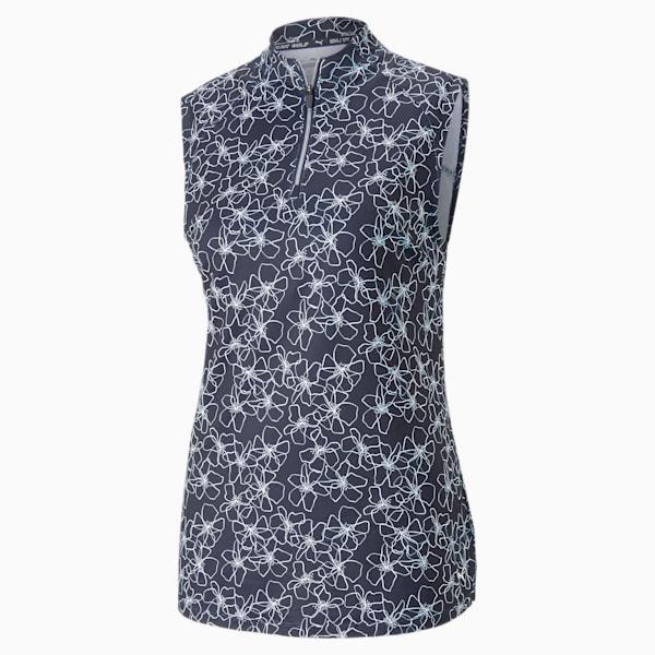 Cloudspun Island SL Golf Polo Shirt Women, Navy Blazer, extralarge-GBR