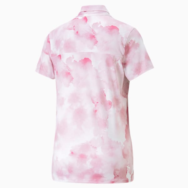 Mattr Cloudy Golf Polo Shirt Women, Orchid Shadow