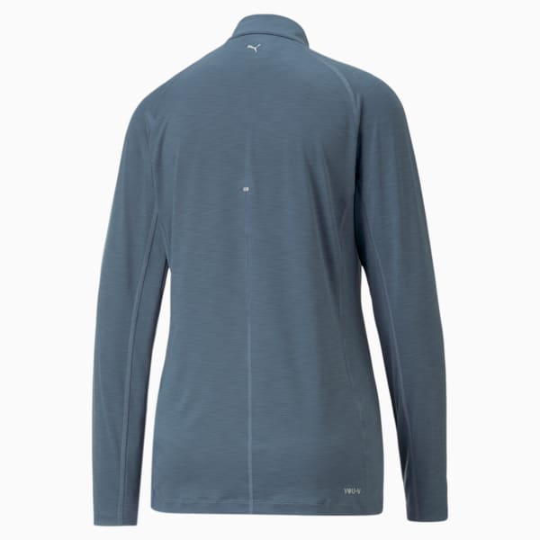YouV Quarter-Zip Golf Pullover Women, Evening Sky Heather, extralarge-GBR