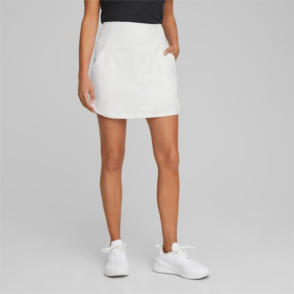 PWRMESH Golf Skirt Women, Bright White