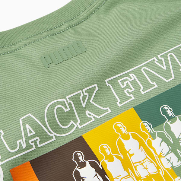 PUMA x BLACK FIVES Men's Long Sleeve Basketball Tee, Dusty Green