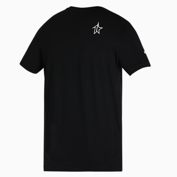 PUMAx1DER Graphic ll Men's Slim Fit T-Shirt, Puma Black, extralarge-IND
