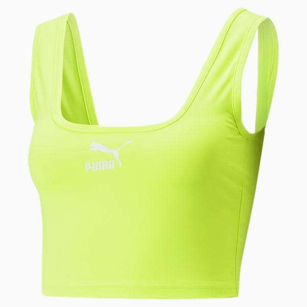 Summer Squeeze Crop Top Women, Lime Squeeze, extralarge-IND