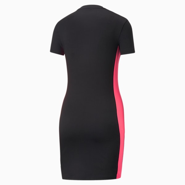 Summer Squeeze Short Length T-Shirt Dress Women, Puma Black, extralarge-IND