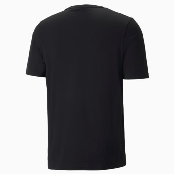Lava Flow Logo Men's T-Shirt, Puma Black