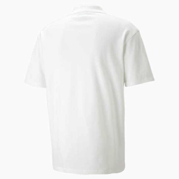 Camiseta tipo polo MMQ, PUMA White, extralarge