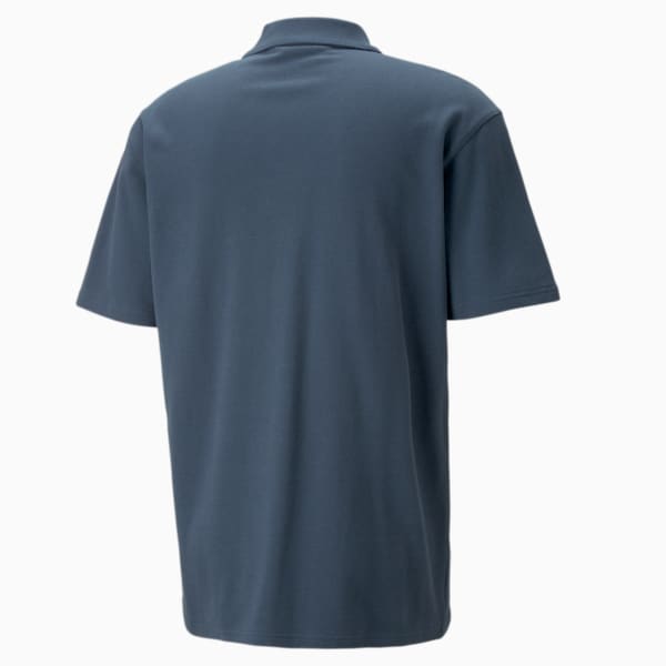 MMQ Relaxed Fit Polo, Dark Night, extralarge-IND