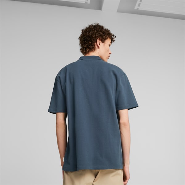 MMQ Relaxed Fit Polo, Dark Night, extralarge-IND