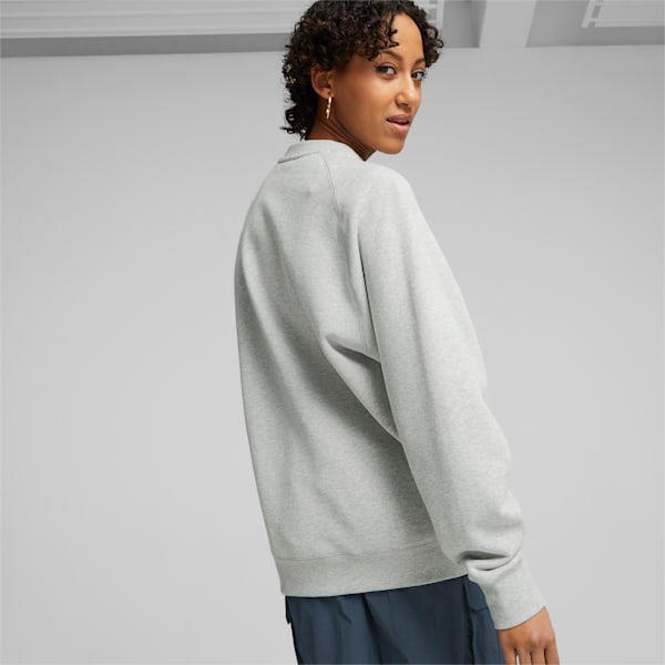 MMQ Crewneck Sweatshirt, Light Gray Heather, extralarge-GBR