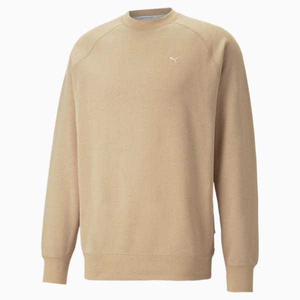 Sudadera con cuello redondo MMQ, Dusty Tan, extralarge