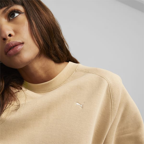 MMQ Crewneck Sweatshirt, Dusty Tan, extralarge