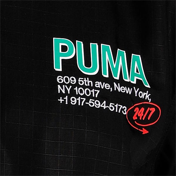 UPTOWN Graphic Unisex Shirt, PUMA Black, extralarge-IND