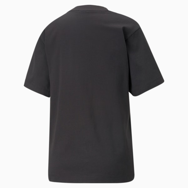 ウィメンズ YONA SUNPO モックネック 半袖 Tシャツ, PUMA Black, extralarge-JPN