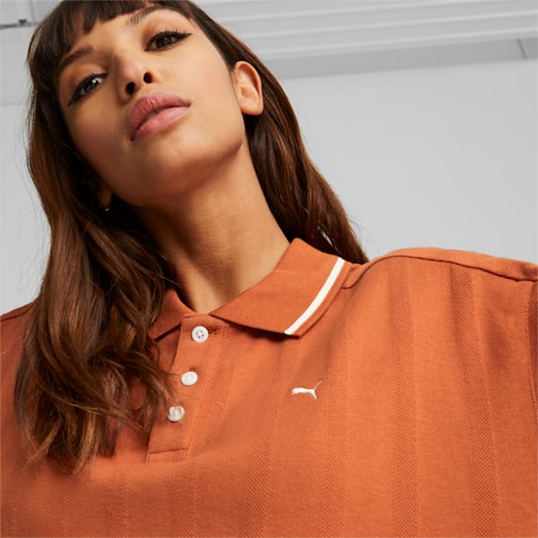 MMQ T7 Polo Shirt, Bombay Brown