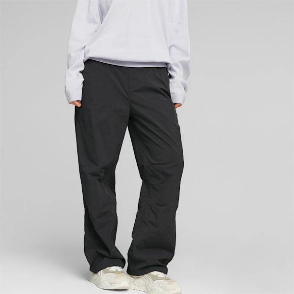MMQ Unisex Relaxed Fit Pants, PUMA Black, extralarge-IND