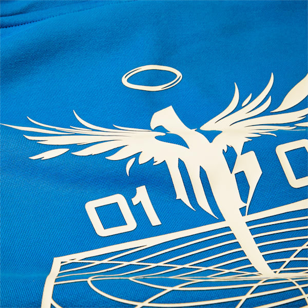 Camiseta de básquetbol PUMA x LAMELO BALL ROTY para hombre, Ultra Blue-Puma White, extragrande