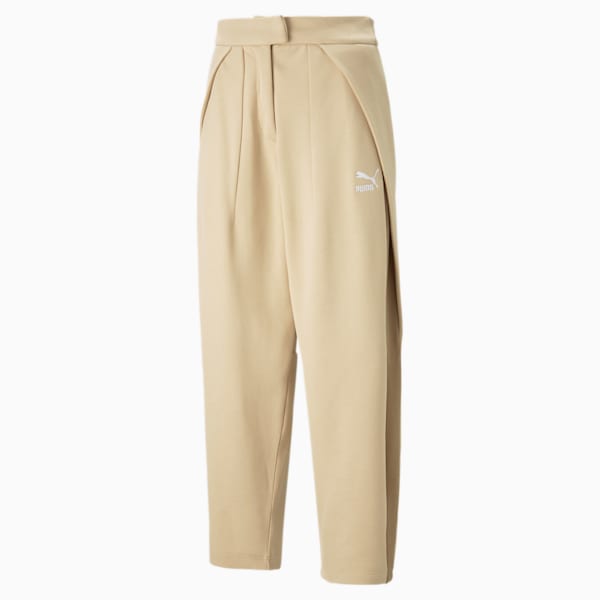 Pantalones Luxe Sport T7 Slouchy para mujer, Light Sand