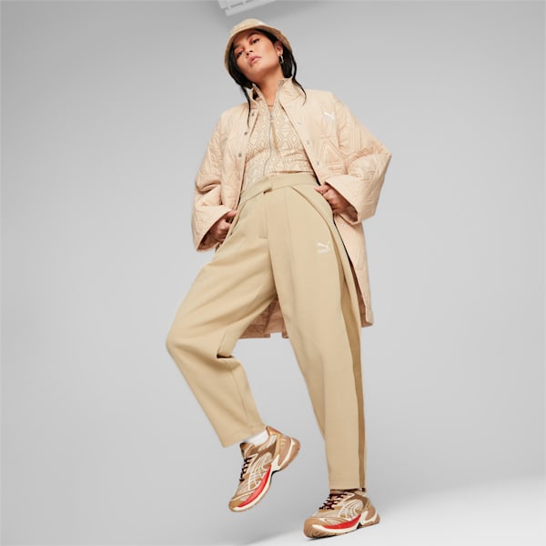 LUXE SPORT T7 Slouchy Pants Women, Light Sand, extralarge-GBR