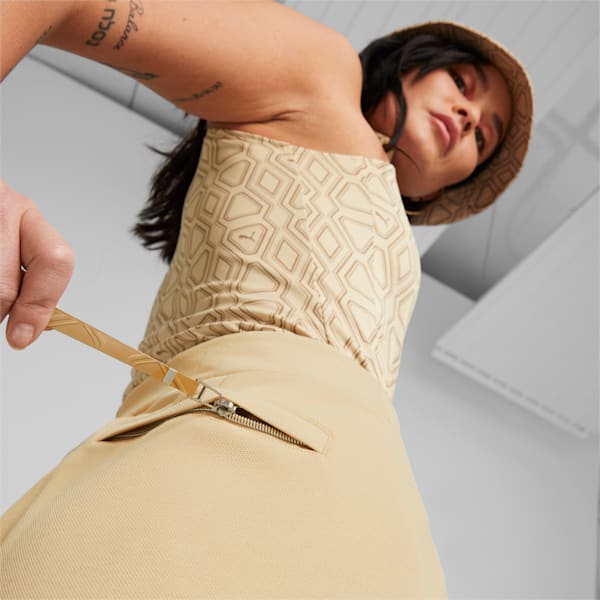 Luxe Sport T7 Women's Trackpants, Light Sand, extralarge-IND