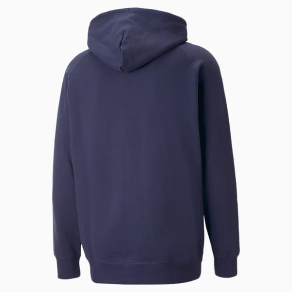 Track Meet Relaxed Fit Hoodie, PUMA Navy, extralarge-IND