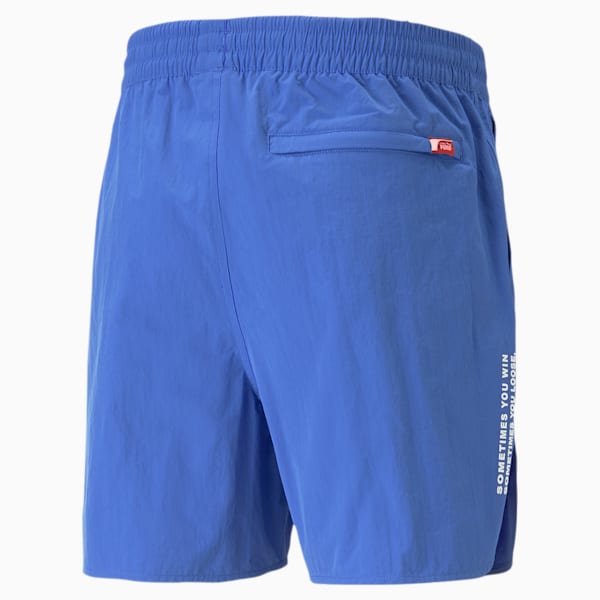 Track Meet Unisex Shorts, Royal Sapphire, extralarge-IND