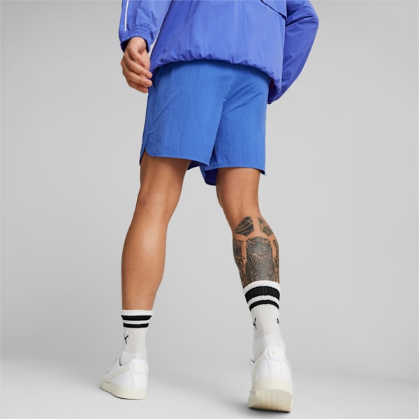 Track Meet Unisex Shorts, Royal Sapphire, extralarge-IND