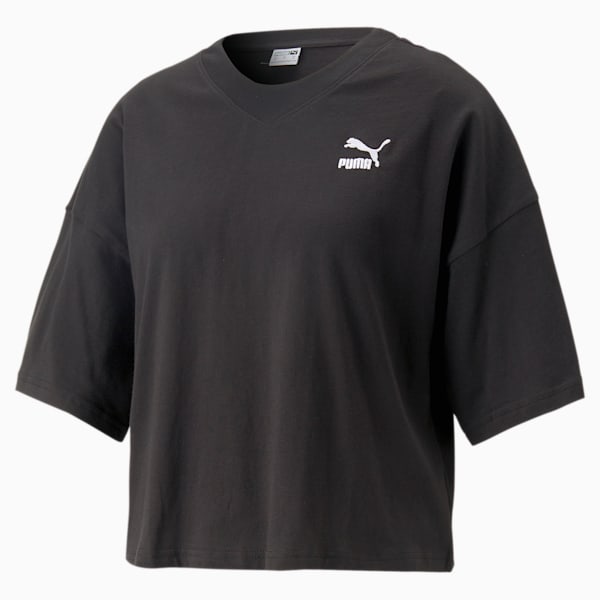 Classics Oversized Tee Women, PUMA Black, extralarge-GBR