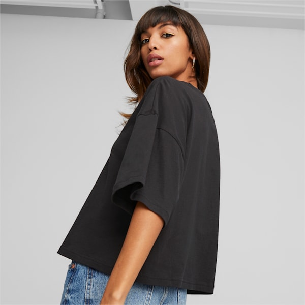 Classics Oversized Tee Women, PUMA Black, extralarge-GBR